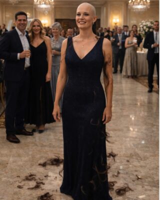 MY HUSBAND MADE MY HAIR FALL OUT AT MY PROMOTION PARTY—WITHOUT KNOWING I’D INHERITED $70 BILLION THAT MORNING
