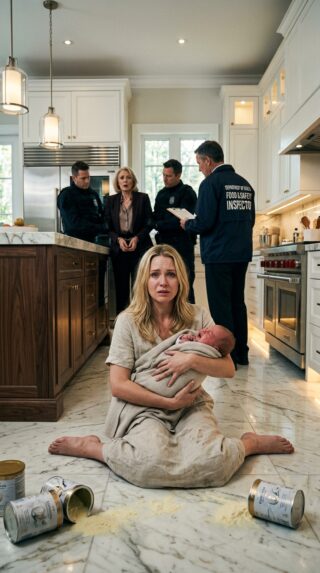 My mother-in-law gave us expensive baby formula as a gift. But the second we got home, I threw it straight into the trash. My husband exploded, “I’LL NEVER FORGIVE YOU FOR THIS UNGRATEFUL DISRESPECT.”. I looked at him and said, “Take a closer look at the back of the can.” He flipped it over—and all the color drained from his face in an instant.