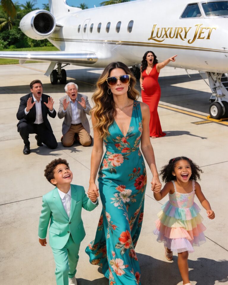 5 minutes after the divorce, I flew abroad with my two kids. Meanwhile, all seven members of my ex-in-law’s family had gathered at the maternity clinic to hear his mistress’s ultrasound results, but the doctor’s words left them stunned.