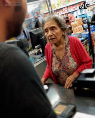 I Paid for an Elderly Woman’s Groceries When Her Card Was Declined — Two Days Later, I Came Back and My Son Said, “WOW! Mommy, look!”