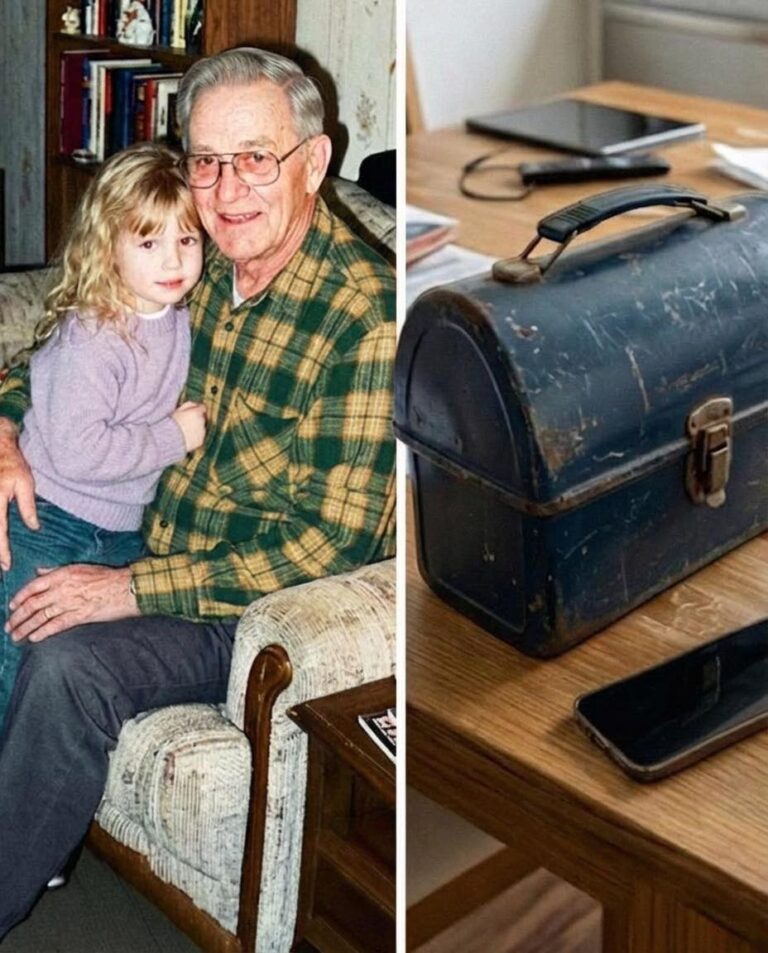 Grandpa Left Me Only the Metal Lunchbox He Carried to Work Every Day, While My Siblings Got a House, Money, and a Car – When I Opened It, My Hands Started Shaking