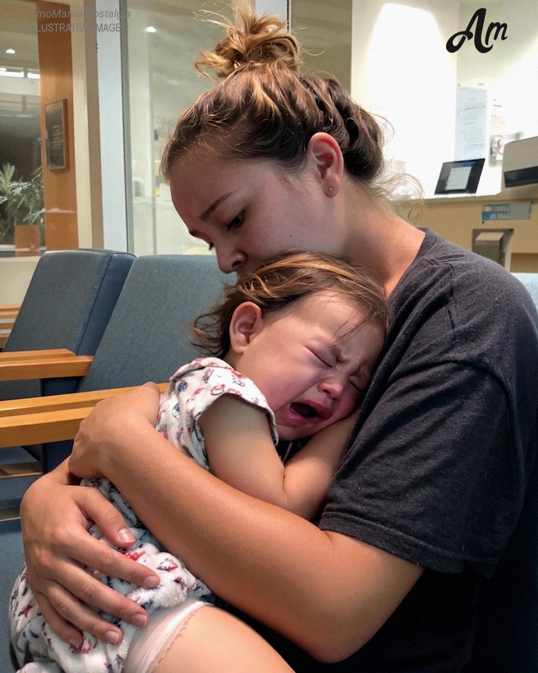 My 6-Month-Old Baby Was Screaming at the Hospital Until a Man Spoke Harshly to Her – When the Doctor Walked In, His Face Went Pale