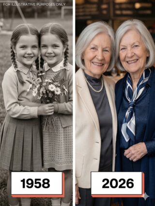 I spent my childhood believing my twin sister had disappeared forever—until, 68 years later, I came face to face with someone who looked exactly like her.