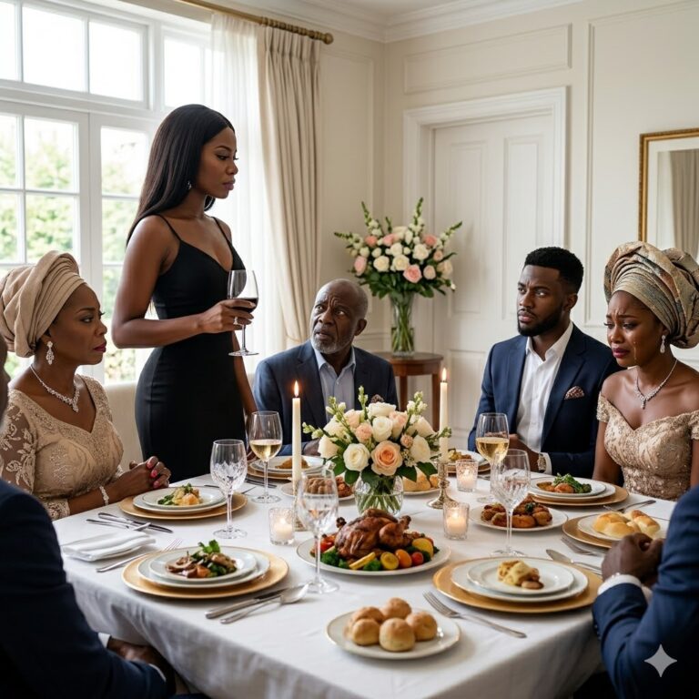 My stepmother laughed and told me, “You are not part of this family,” so I raised my glass and replied, “Then don’t ever ask me for money again”… and at that very moment, my father discovered the lie they had hidden from him for years.