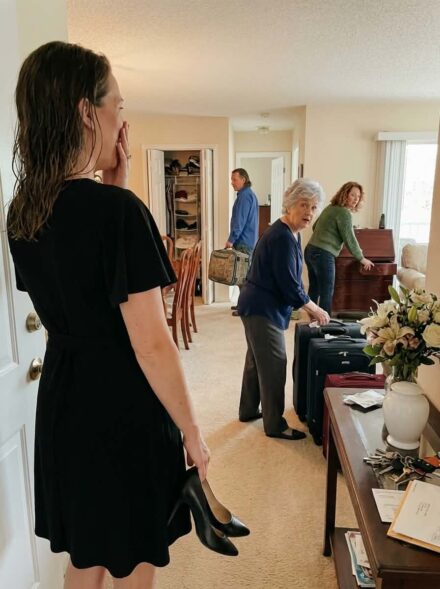 Elena didn’t rush inside. She stood in the doorway in her navy suit, rain still clinging to her sleeves, with the deputy beside her and our building manager behind them holding a clipboard. For the first time since I got home, Marjorie looked uncertain.
