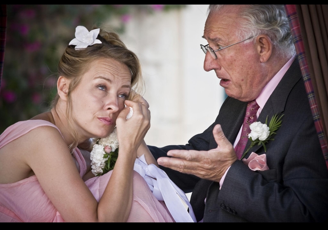 My Father Sewed Me a Dress from My Late Mother’s Wedding Gown for Prom – My Teacher Laughed Until an Officer Walked In
