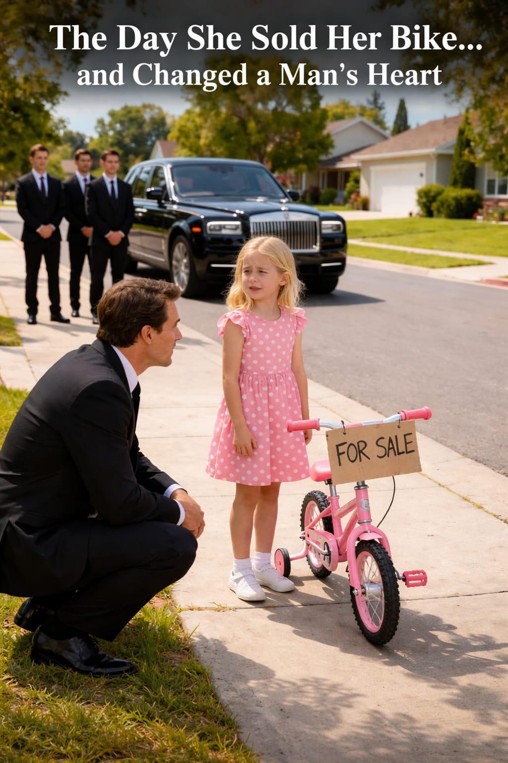 “The Day She Sold Her Bike… and Changed a Man’s Heart”